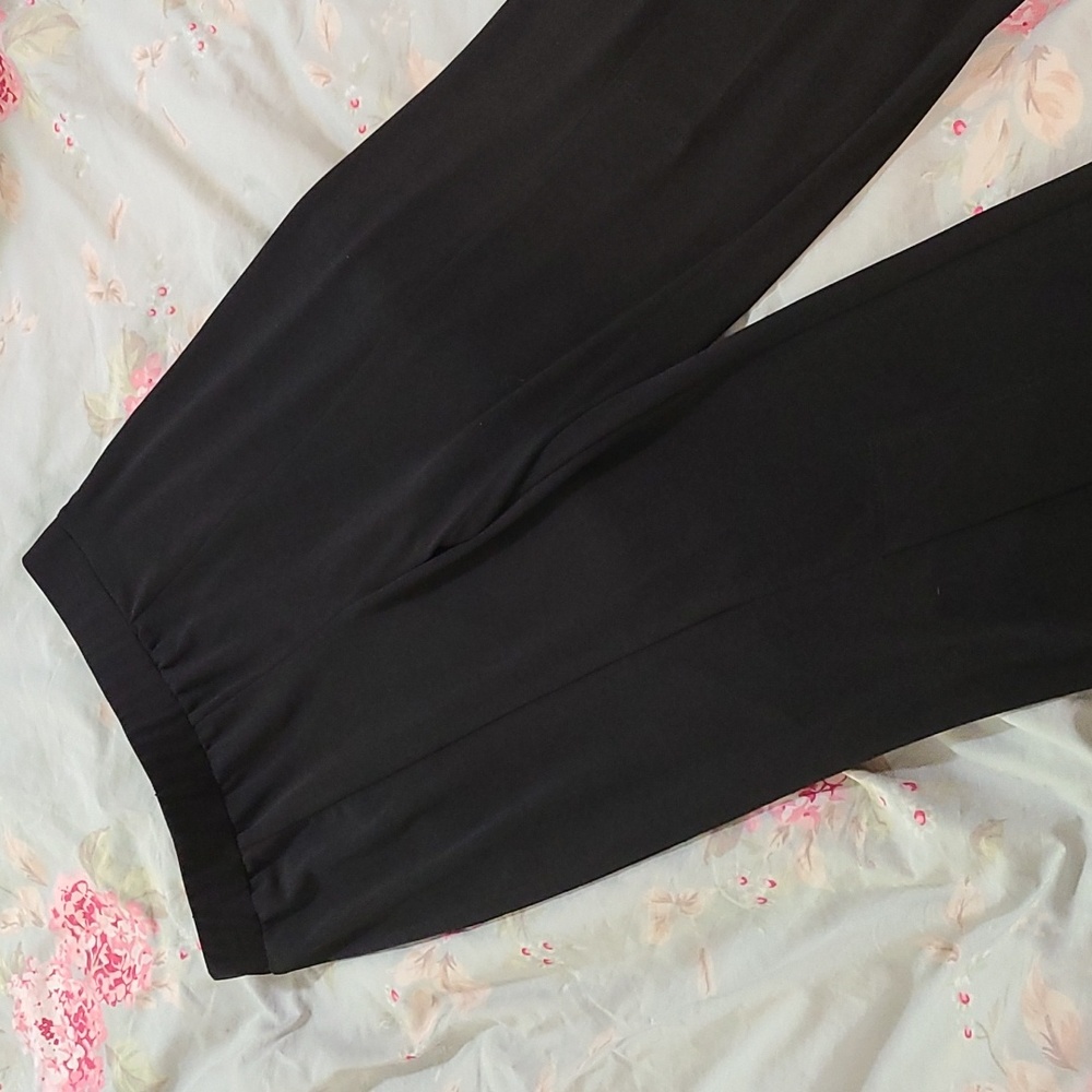 Black Susan Graver Split Flare pants
